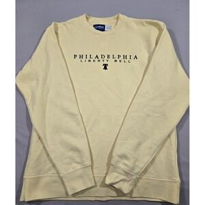 Philadelphia Liberty Bell Sweatshirt,  Yellow, Large